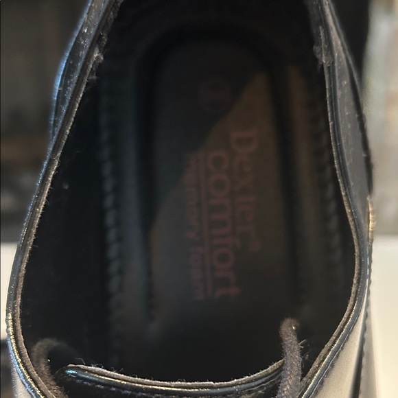 Dexter Black Men's Oxfords Size 10 1/2 W - Picture 2 of 9